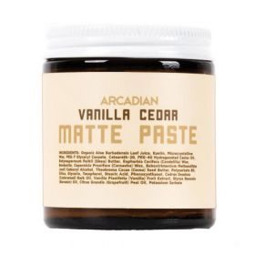 Arcadian Matte Paste Vanilla Cedar