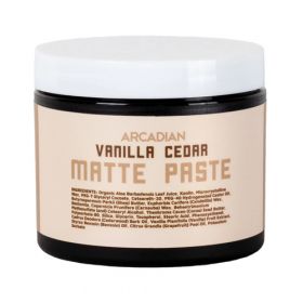 Arcadian Vanilla Cedar Matte Paste 115 gr.
