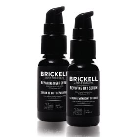 Brickell Dag en Nacht Serum Routine Unscented 60 ml.