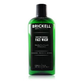 Brickell Mens Purifying Charcoal Face Wash Unscented 118 ml.