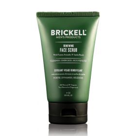 Brickell Mens Renewing Face Scrub Tube 118 ml.