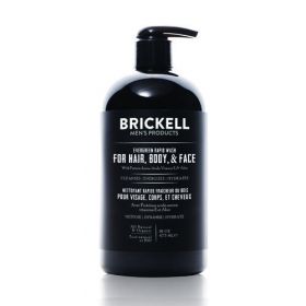 Brickell All in One Wash for Men Rapid Evergreen 473 ml.