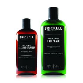 Brickell Daily Essential Men's Face Care Routine II