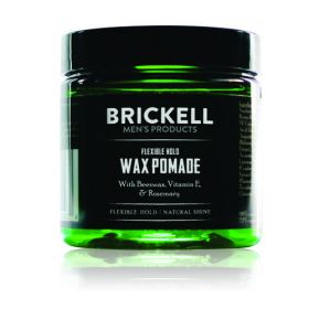 Brickell Flexible Hold Wax Pomade 59 ml. 