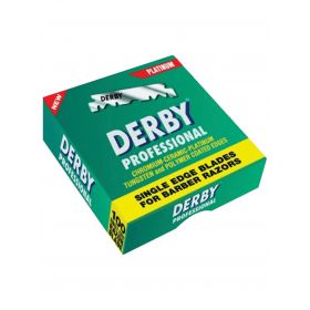 Derby Professional Single Edge Scheermesjes 100 Stuks