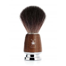 Muhle Black Fibre Shaving Brush - Rytmo - Ash (M)