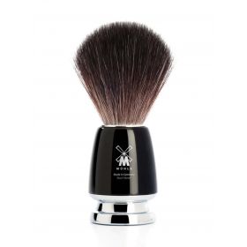 Muhle Black Fibre Shaving Brush - Rytmo - Black Resin (M)