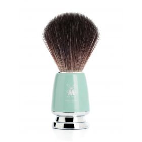 Muhle Black Fibre Shaving Brush - Rytmo - Mint Resin (M)