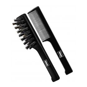 Proraso Moustache Comb and Beard Brush Set