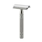 Feather AS D2 Safety Razor - Gesloten Kam - Mat Chroom