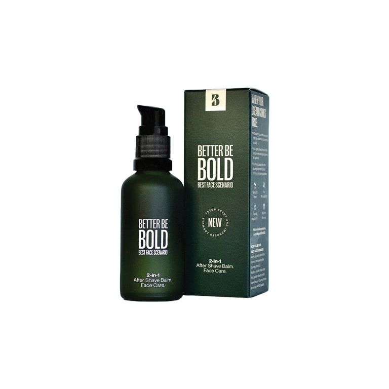 Better Be Bold Best Face Scenario 2-in-1 After Shave Balm and Face Care 50 ml.