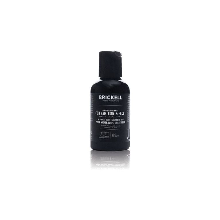 Brickell Men's All in One Wash Evergreen Travel 59 ml.