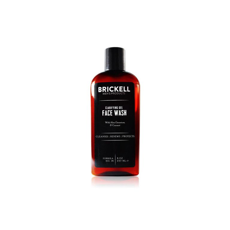 Brickell Men's Clarifying Gel Face Wash 237 ml.