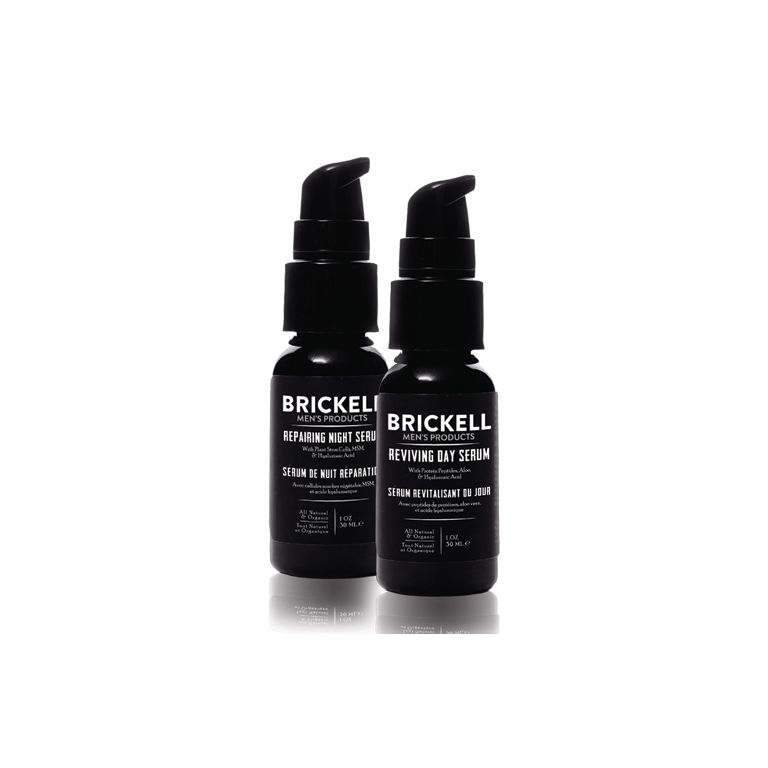 Brickell Day and Night Serum Routine Unscented 60 ml.