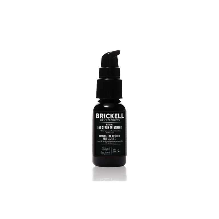 Brickell Restoring Eye Serum Treatment Unscented 19 ml.