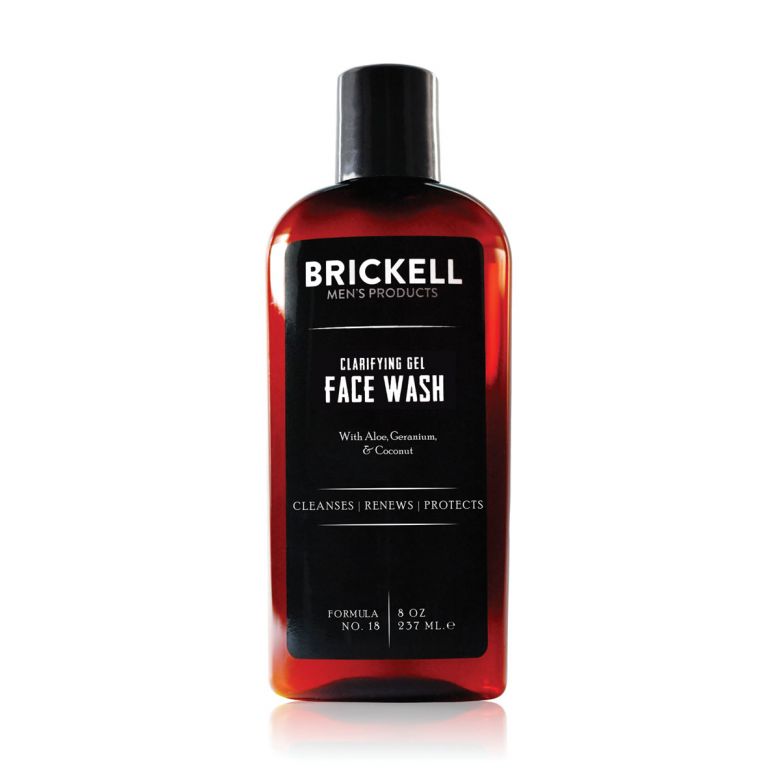 Brickell Clarifying Gel Face Wash 237 ml.
