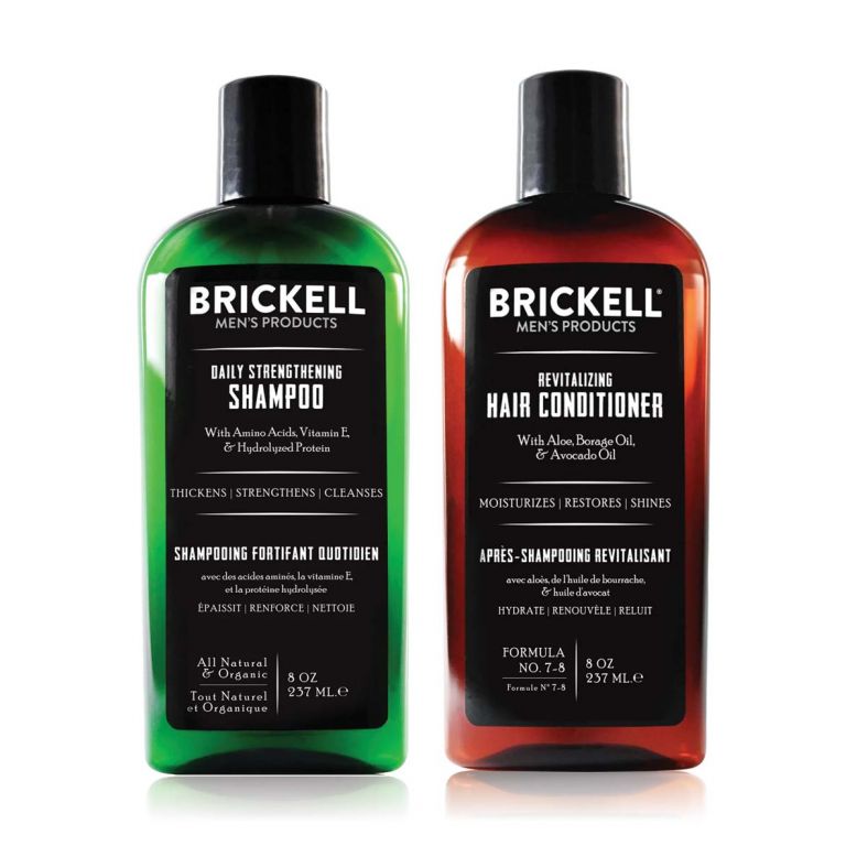 Brickell Daily Revitalizing Hair Care Routine