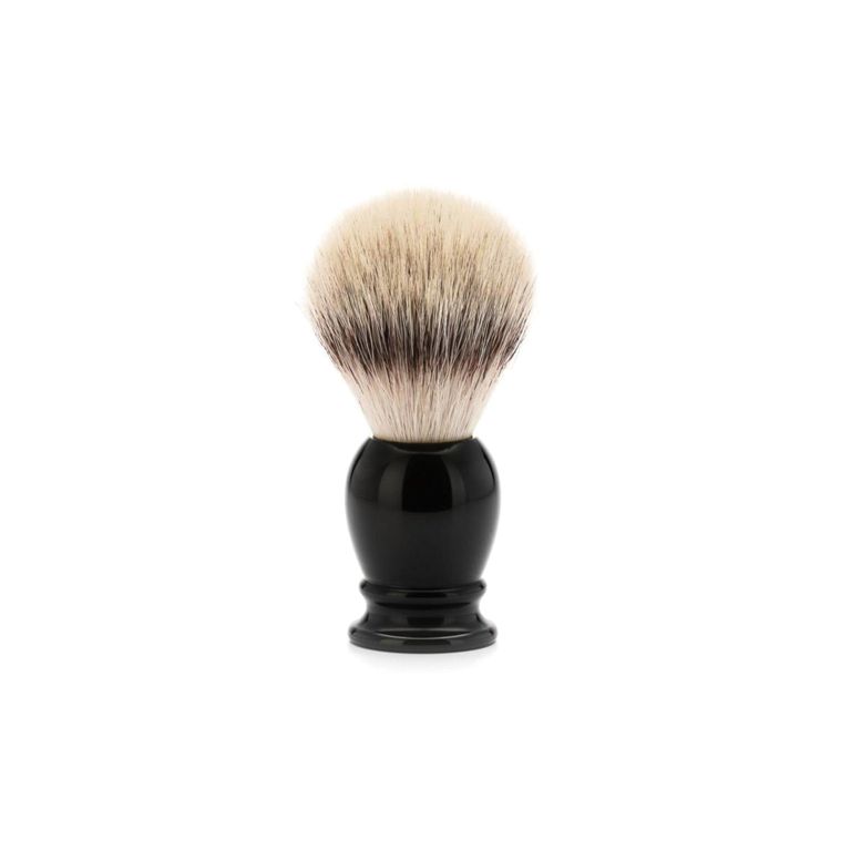 Muhle Silvertip Fibre Shaving Brush - Classic - Black (L)