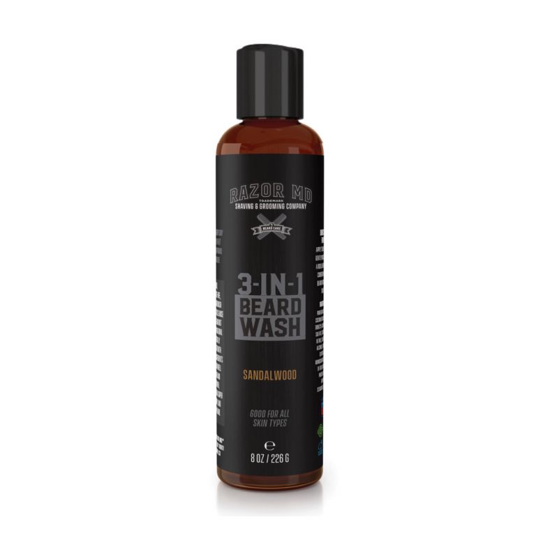 Razor MD 3-in-1 Beard Wash Sandalwood Musk 226 gr.