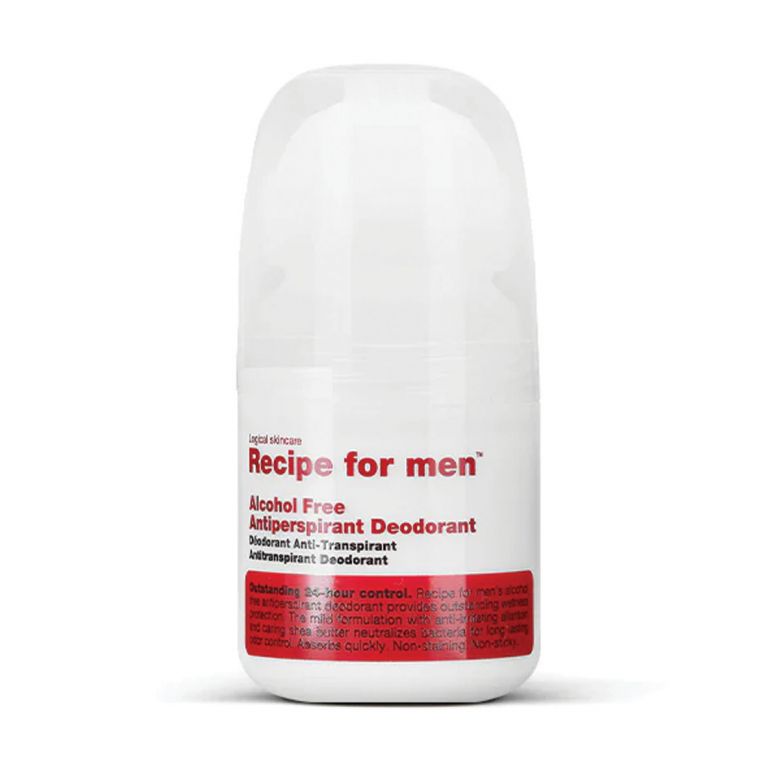 Recipe For Men Alcohol Free Antiperspirant Deodorant Roller 60 ml.